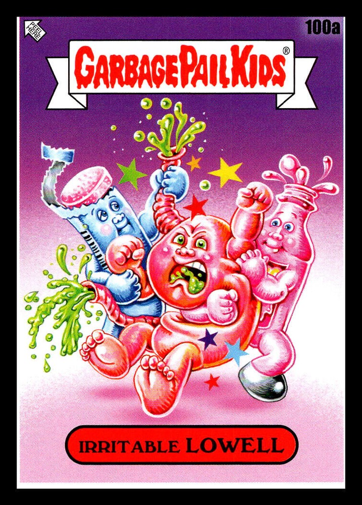 2021 Topps Garbage Pail Kids Food Fight 100a Irritable Lowell Card