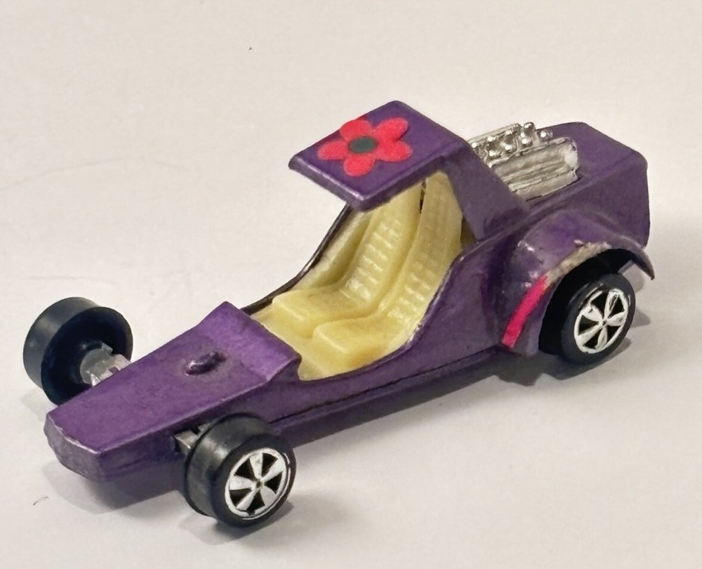 VTG 1960s Zee Dyna Wheels Die Cast Sanddrager Beach Hot Rod Race Car Toy