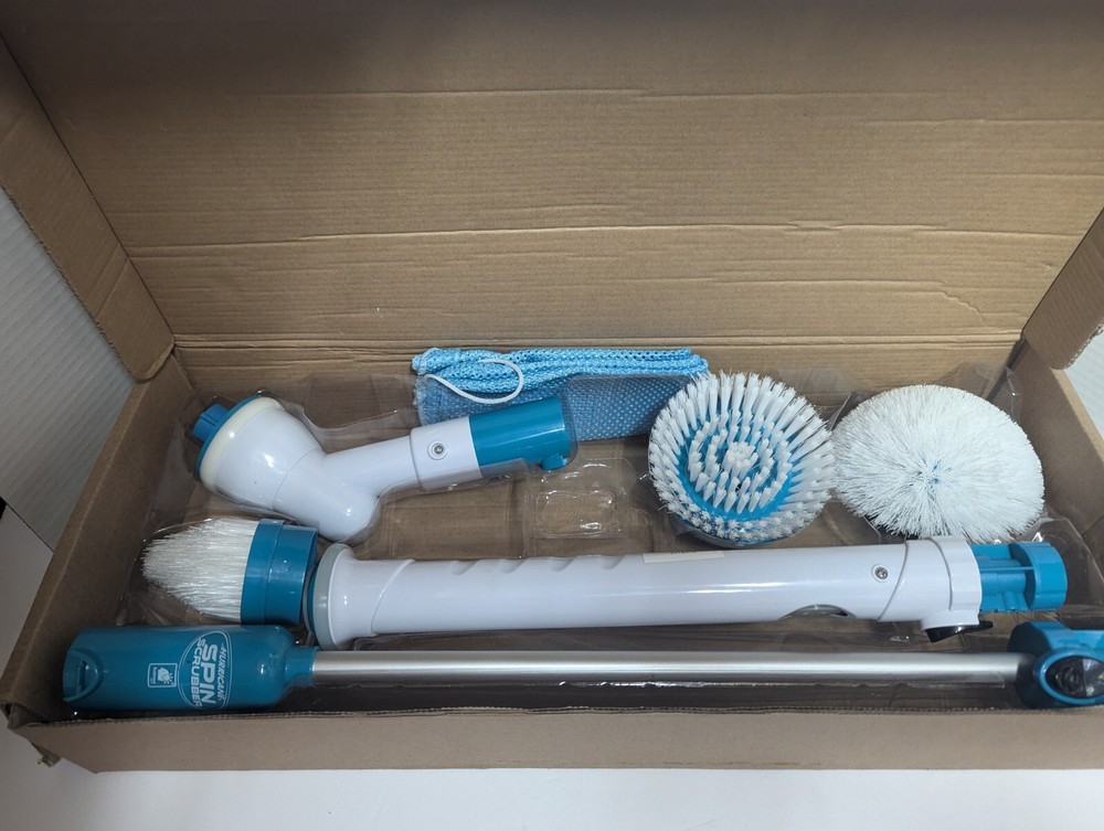 Hurricane Spin Scrubber Shower Cleaner New In Open Box