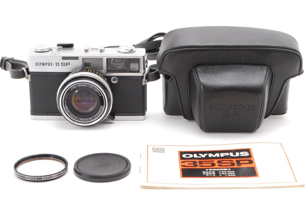 Meter Works [N Mint w/Case] Olympus 35 SP 35mm Film camera 42mm F1.7 From Japan