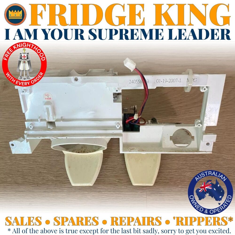 1456113 Westinghouse white fridge freezer water dispenser paddle WSE6070