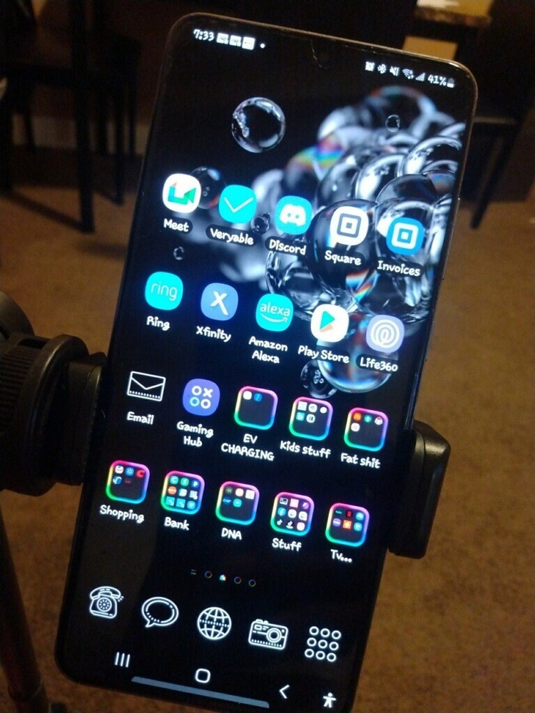 Samsung Galaxy S20 Ultra 5G Unlocked 128GB Smartphone in Black