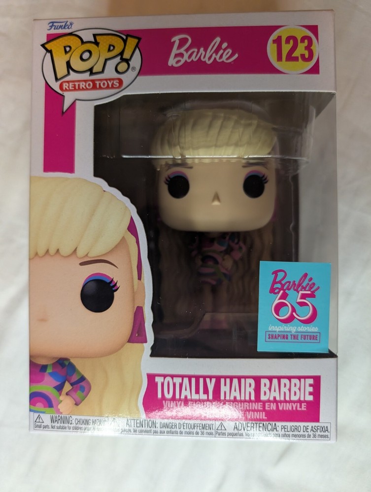 Funko POP! Retro Toys Barbie Series 2 Vinyl Figure - TOTALLY HAIR BARBIE #123