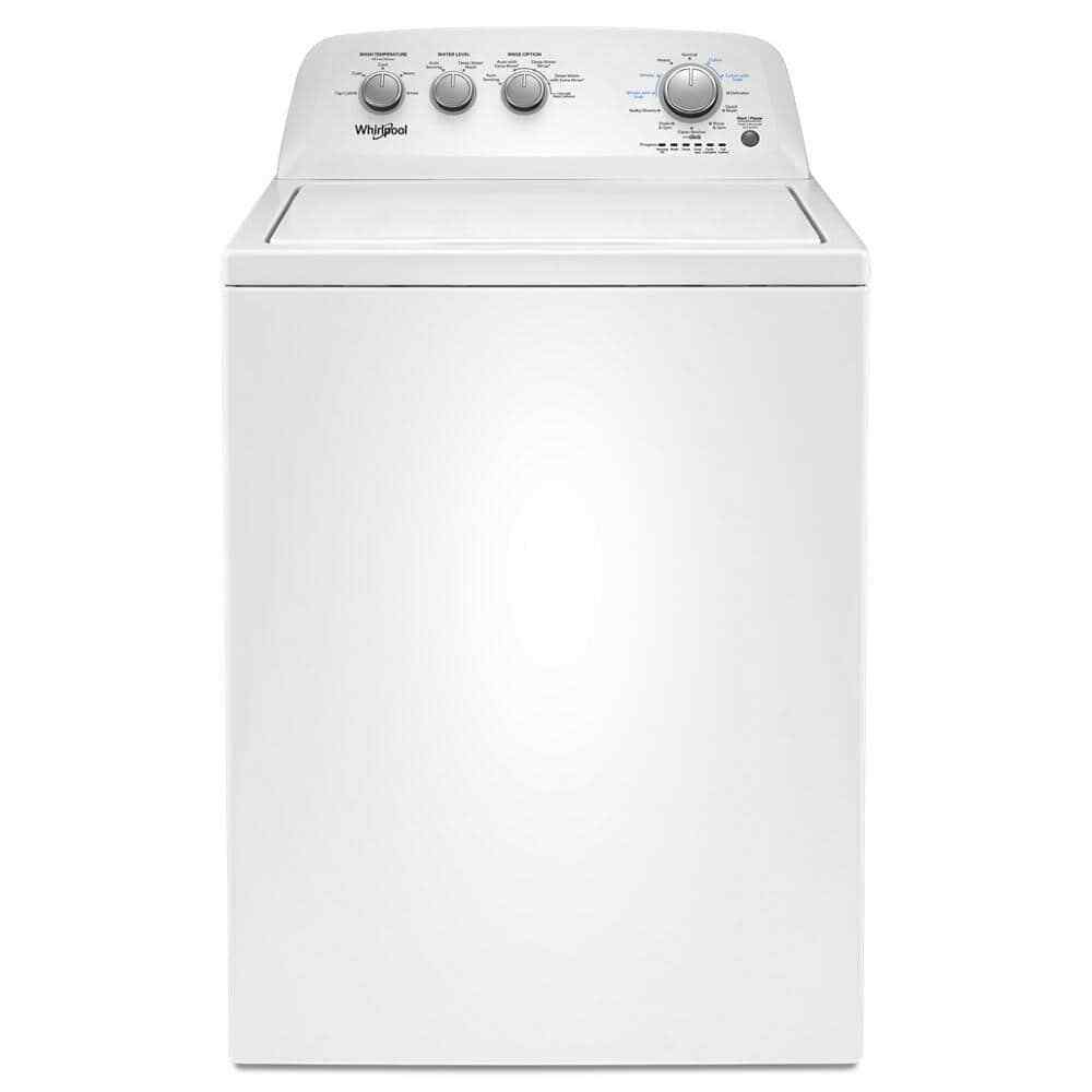 3.8 cu. ft. White Top Load Washing Machine with Soaking Cycles