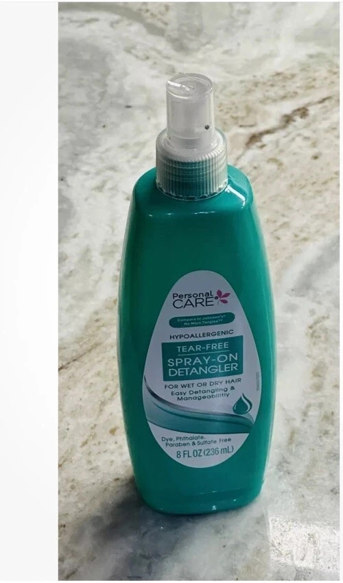 new Personal Care Hypoallergenic Tear/Free Spray On Detangler