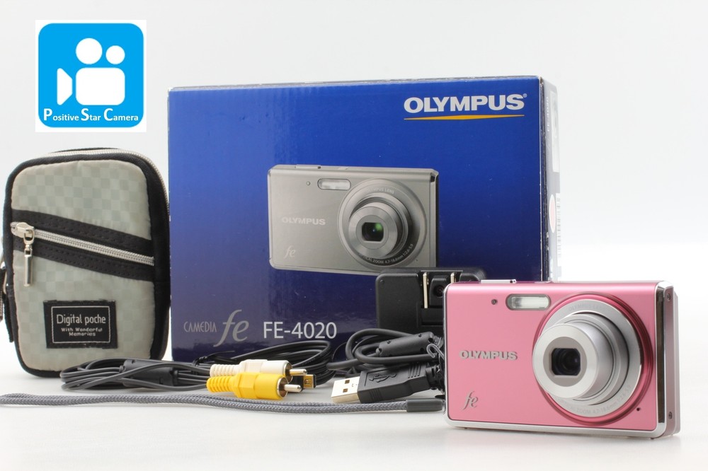 READ🎦VIDEO👀 ✨MINT✨ Olympus FFE-4020 Digital Camera Pink  From JAPAN
