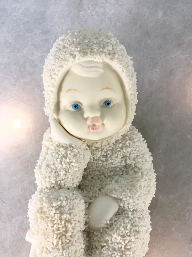 Dept 56 Snowbabies Time Out Porcelain Figurine Winter Tales Collection