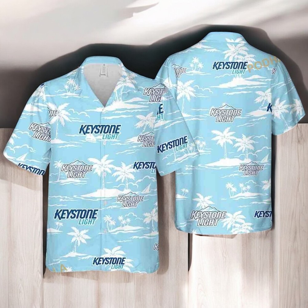 Keystone Light Beer Hawaiian Shirt Summer Gift For Beach Lovers