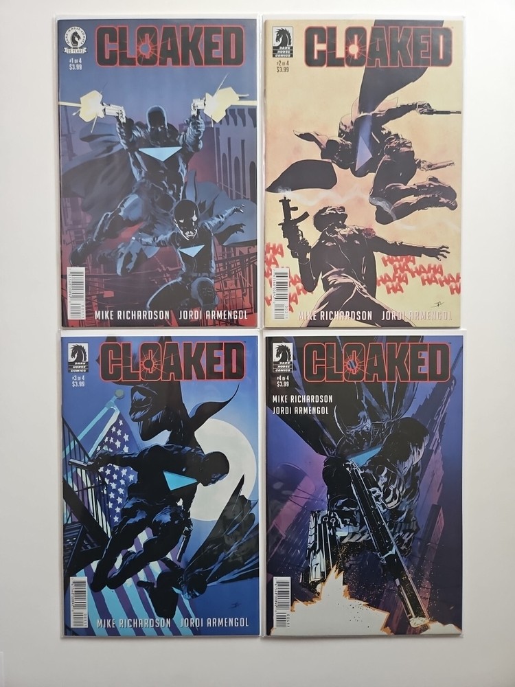Cloaked #1-4 Complete Series Set (Dark Horse 2021) Lot 1 2 3 4 Full Run