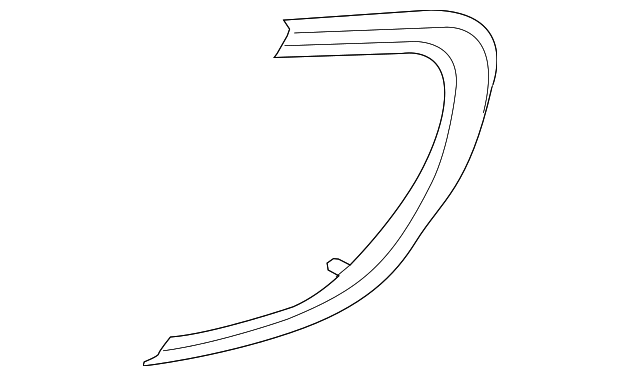 Genuine Cocoa Driver Side Front Door Handle Bolt Cap 13277362