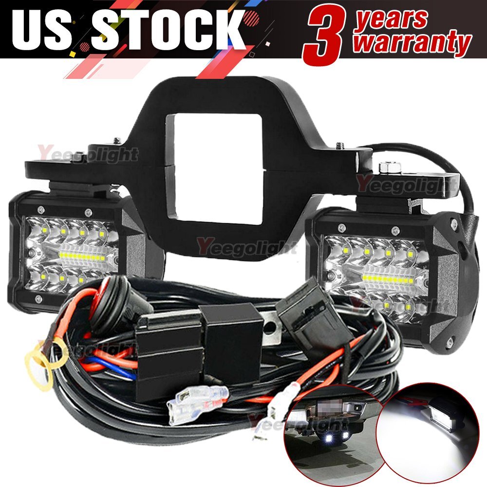 3-Row LED Tow Light Pods with 4