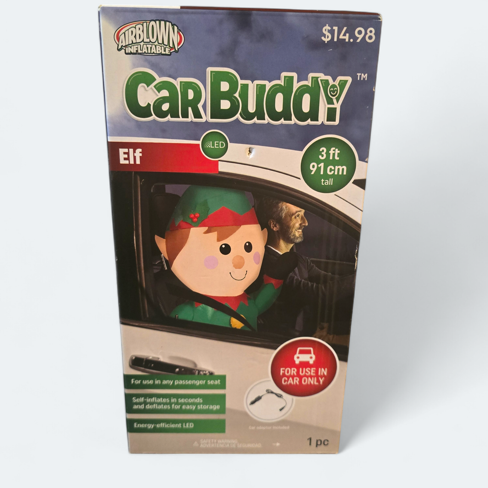 Car Buddy Elf Christmas Inflatable