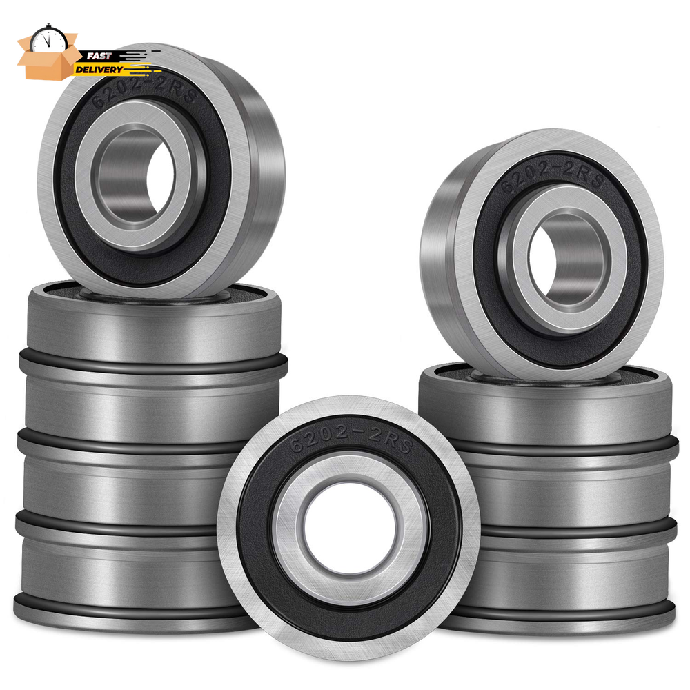 10Pcs Flanged Ball Bearings ID 5/8