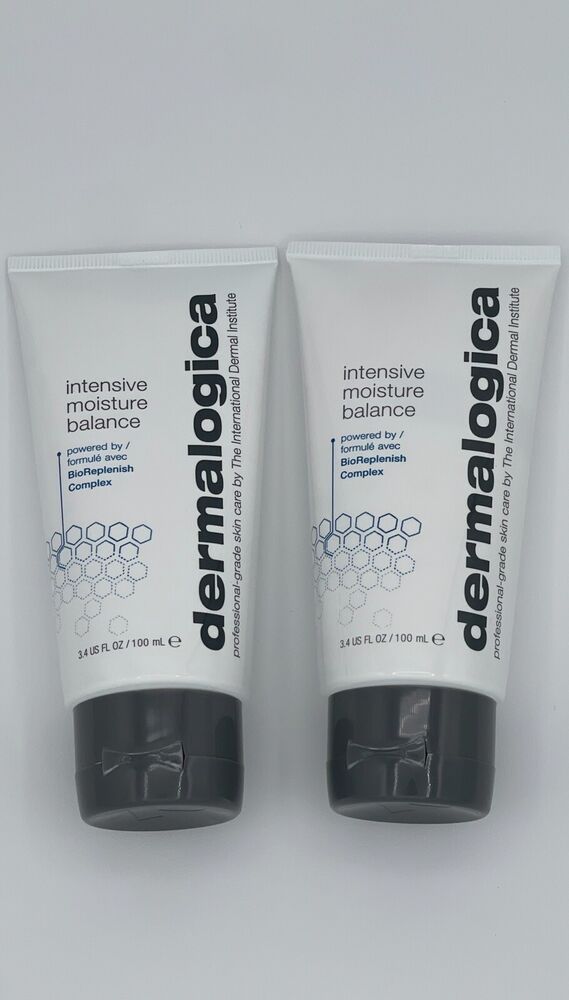 dermalogica intensive moisture balance 3.4 oz new & sealed (2pack)