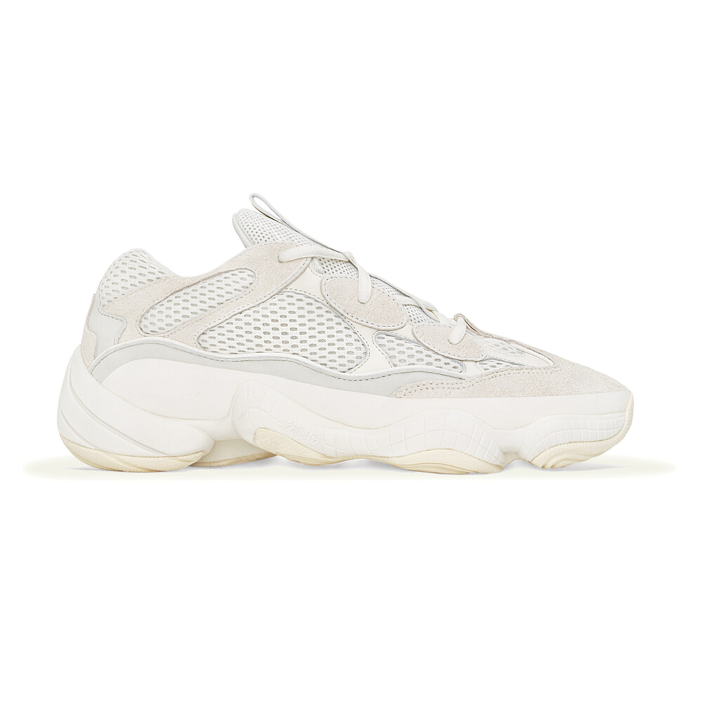adidas  Yeezy 500 Lace Up  Mens White Sneakers Casual Shoes ID5114