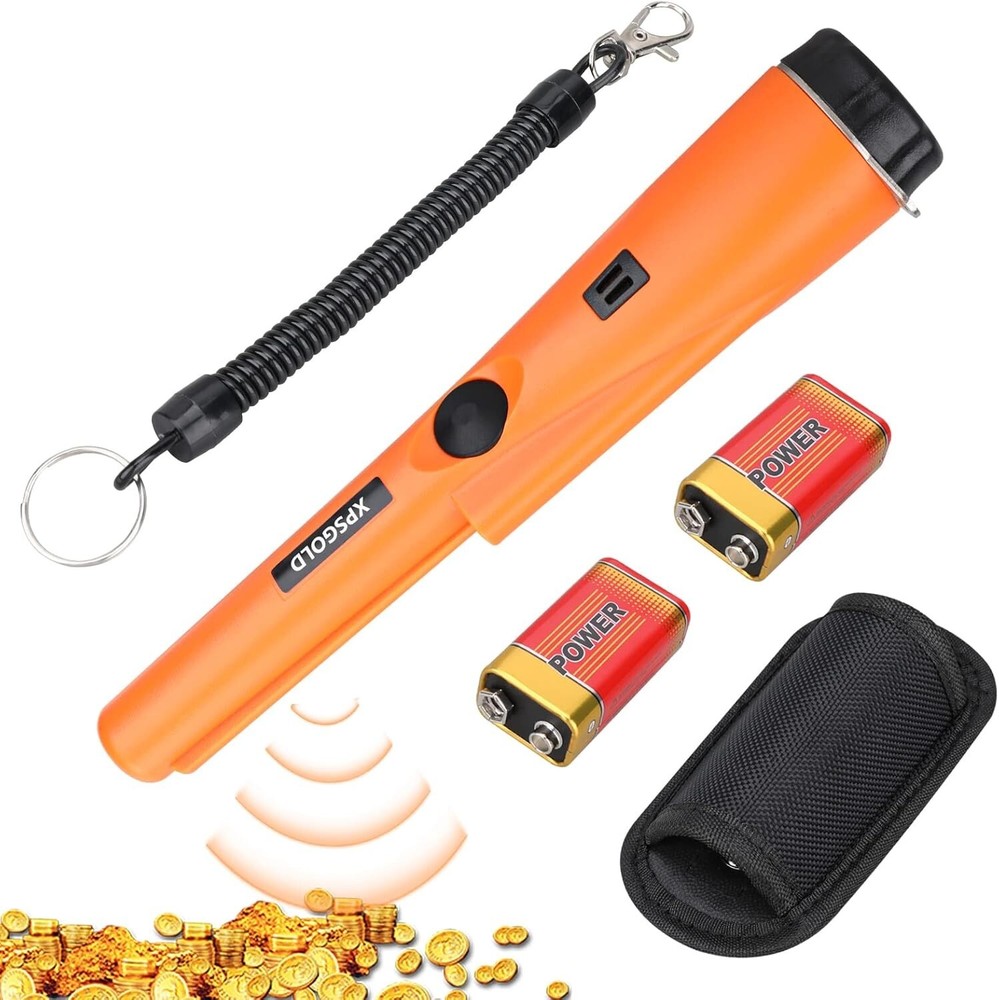 Professional Waterproof Handheld Metal Detector for Gold Silver Treasures