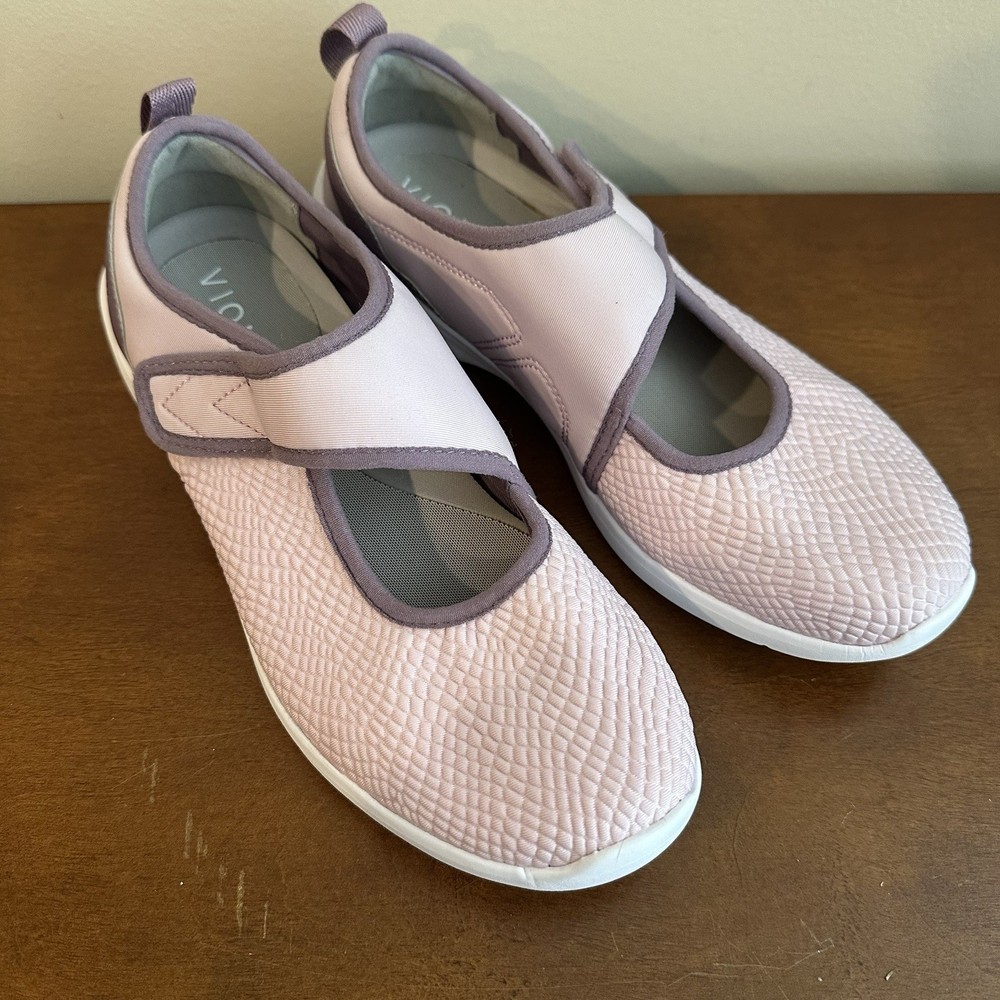 Vionic Womens Sky Sonnet Mary Jane Flat Size 8.5 in Lavender Pink