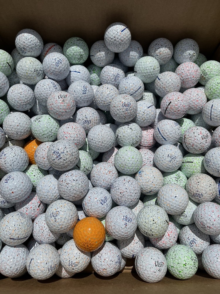 48 Vice Pro Drip Golf Balls 5A/4A Excellent Condition with Free Shipping-image