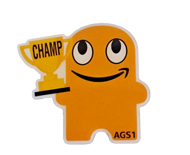 AGS1 Champ Award Amazon employee Peccy pin
