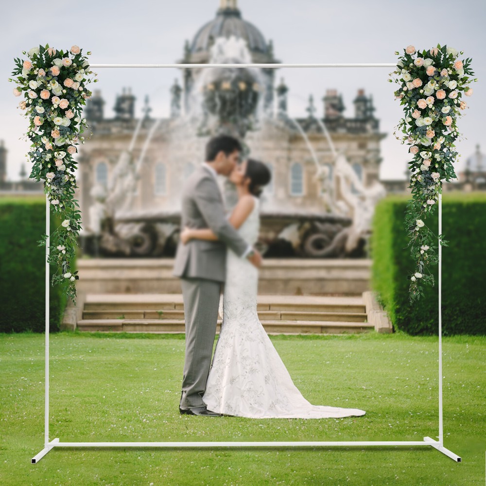 Metal Wedding Backdrop Stand Kit for Ceremonies & Events USA