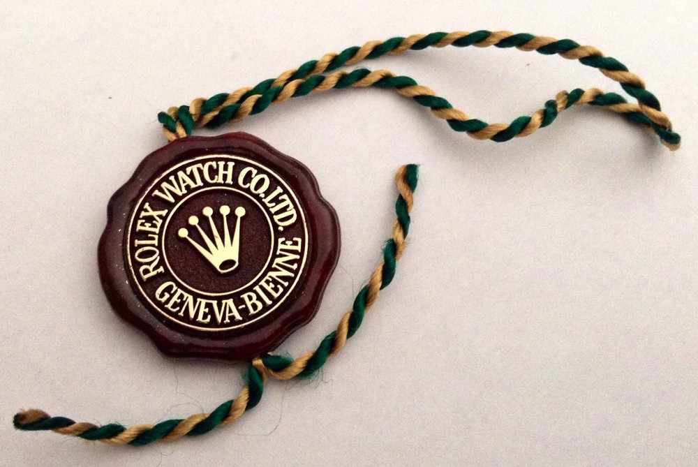 Vintage Rolex Daytona Cosmograph Submariner Explorer GMT Frog Foot Hangtag