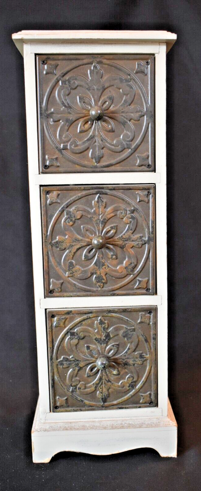 Three Drawer Storage/Jewelry Cabinet Stand