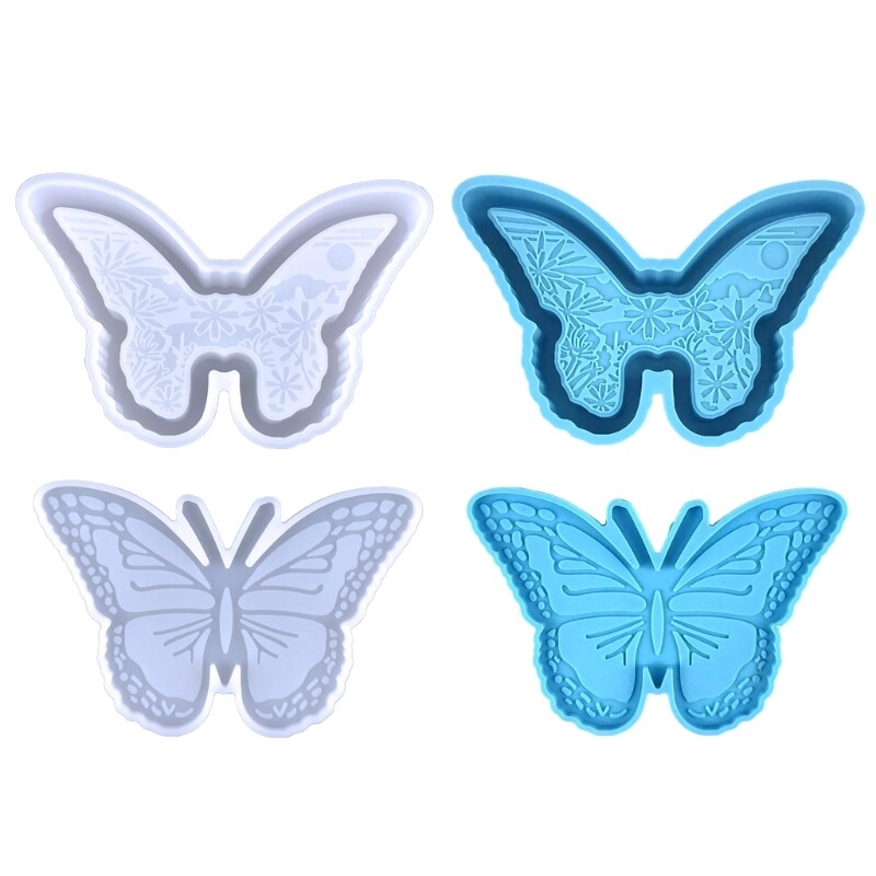 Silicone Resin Butterfly Molds DIY Craft Storage Box