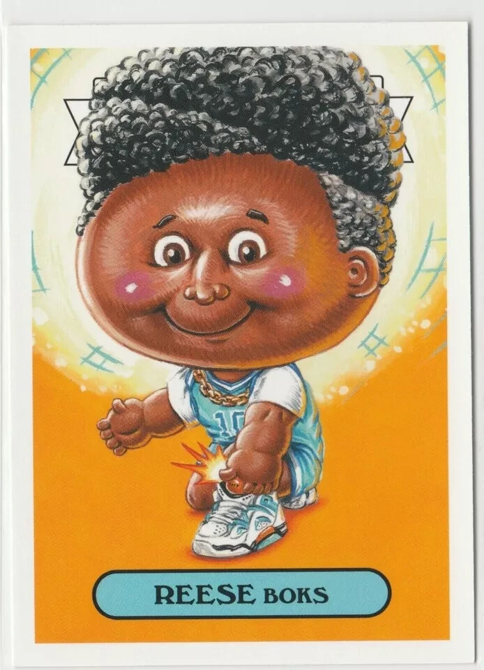Reese Boks #7a Garbage Pail Kids GPK 2019 We Hate the 90s Trading Card