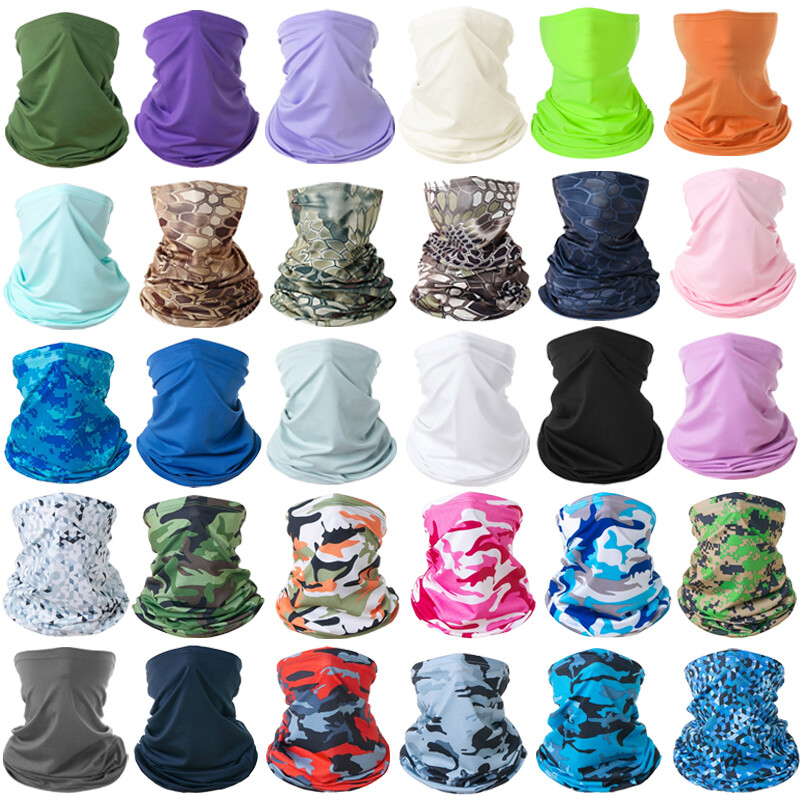 ❀FaceMask Balaclava Tube Bandana Cover Snood Neck Gaiter Scarf Reusable Washable