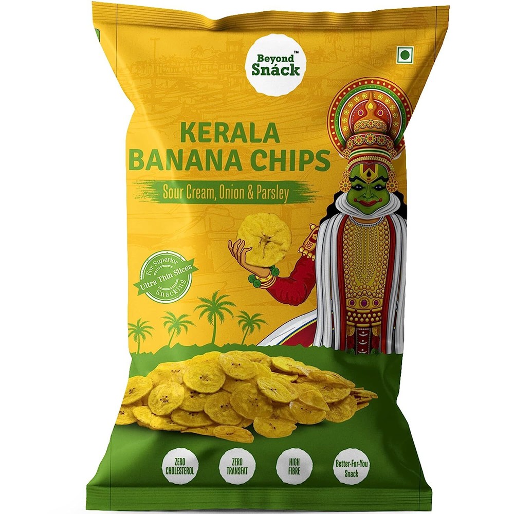 Automated Banana Chips Sour Cream Onion Parsley Flavor 3-Pack-image