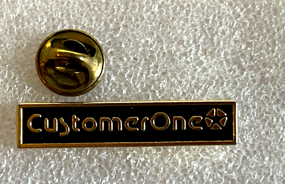 Chrysler Customer One Employee Service Logo Lapel Pin. #15-image