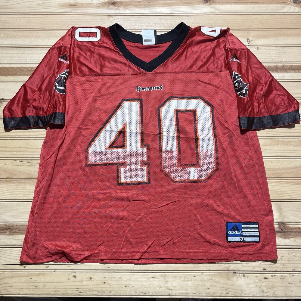 Vintage Adidas Tampa Bay Buccaneers Mike Alstott #40 Jersey XL Tall for Men