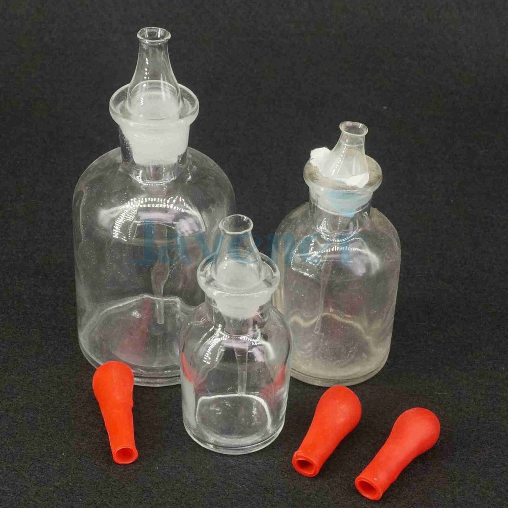 30ml/60ml/125ml Clear Glass Dropping Bottle Pipette With Dropper