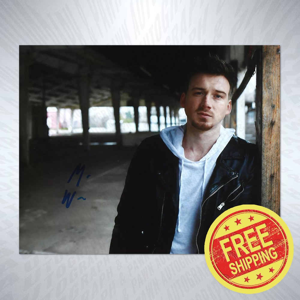 Morgan Wallen Signed 8x10 Photo Autograph Reprint Poster Limited Stock-image