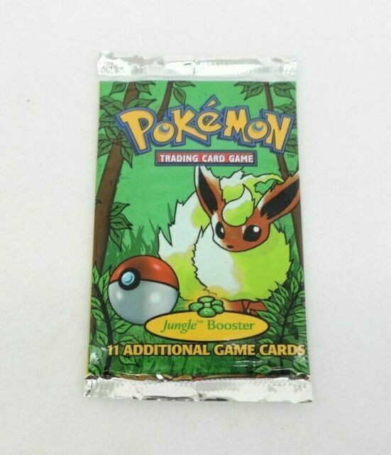 Wizards of the Coast First Edition Pokemon Jungle Booster Pack