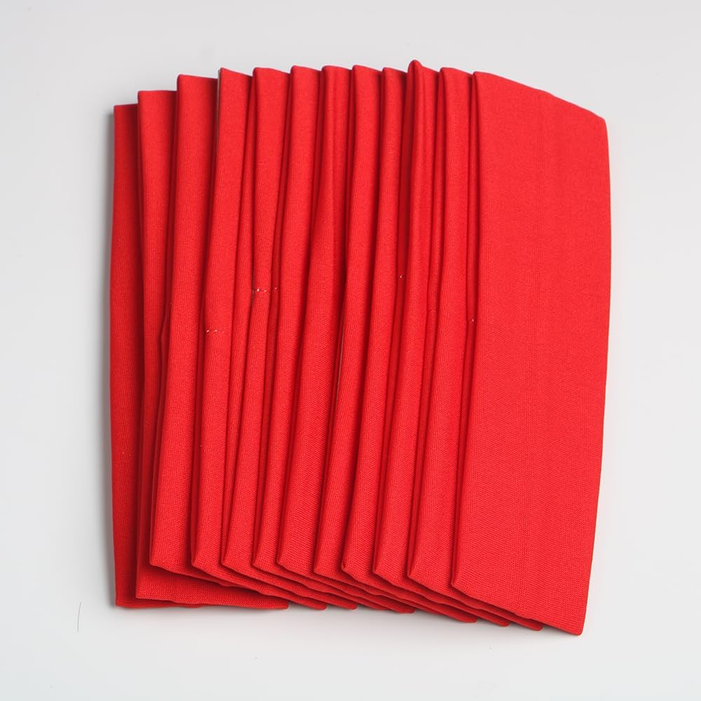 12Pcs Soft Stretch Women's Yoga Sport Headbands for Workouts & Fitness