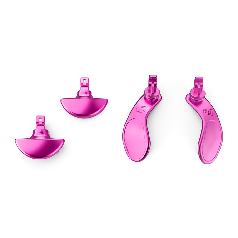 Purple Stainless Steel Back Button Paddles For PS5 Edge Controller Repair Parts