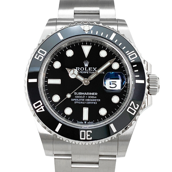 ROLEX SUBMARINER DATE 126610LN AUTOMATIC STAINLESS STEEL BLACK DIAL 417378