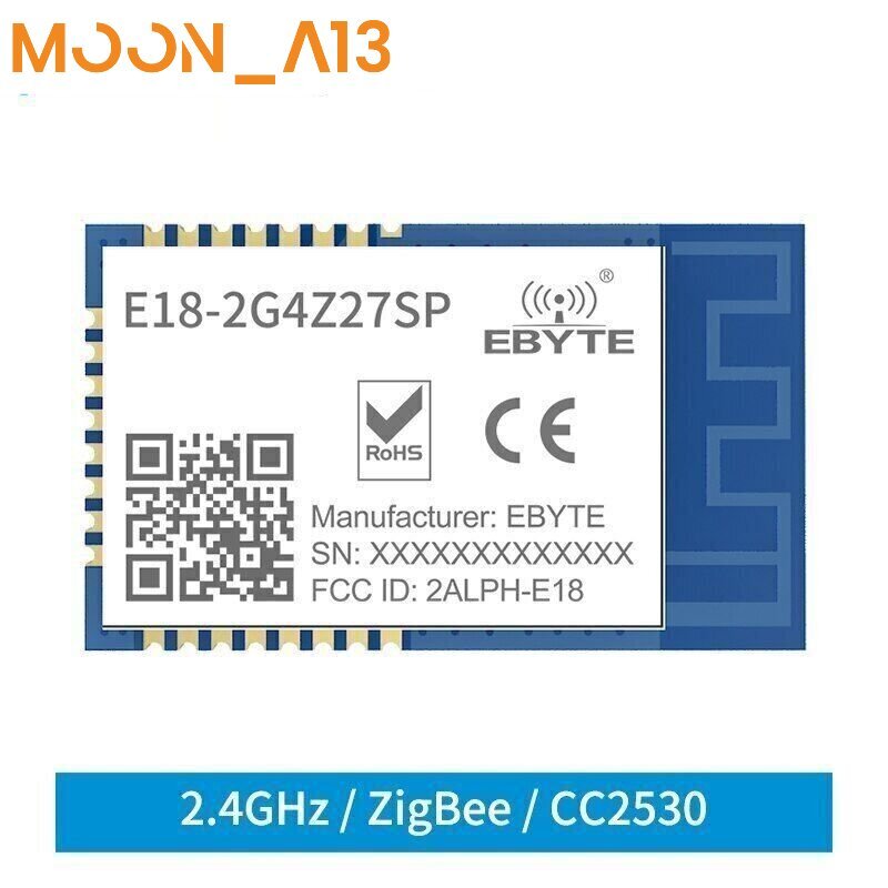 Zigbee3.0 CC2530 2.4GHz 27dBm PA+LNA SMD PCB Mesh Wireless Module For Smart Home