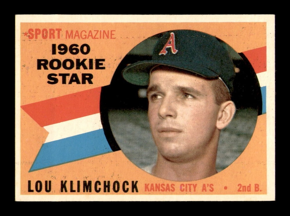 1960 Topps #137 Lou Klimchock NM-MT OBGcards Vintage Baseball Break