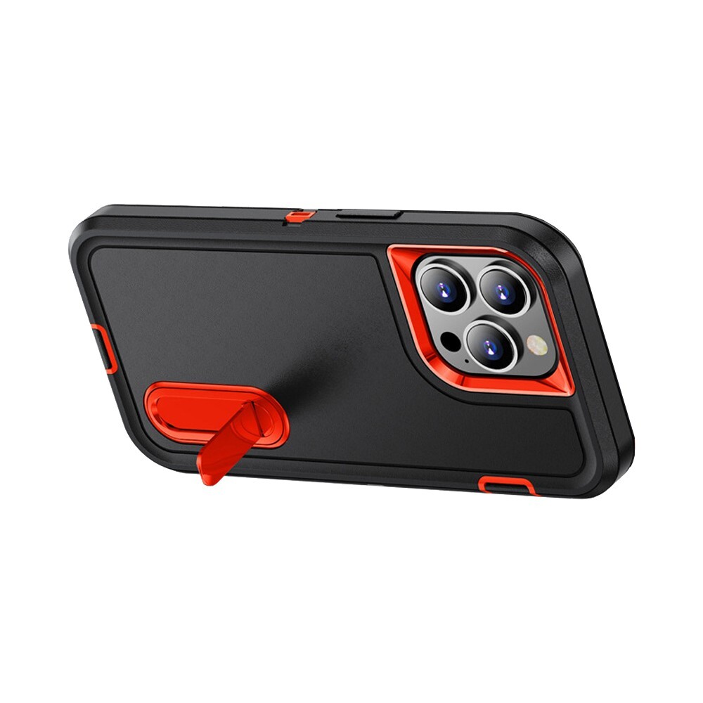 New Fashion Rugged Phone Case Kickstand Back Cover for iPhone 16 Pro Max 15 14