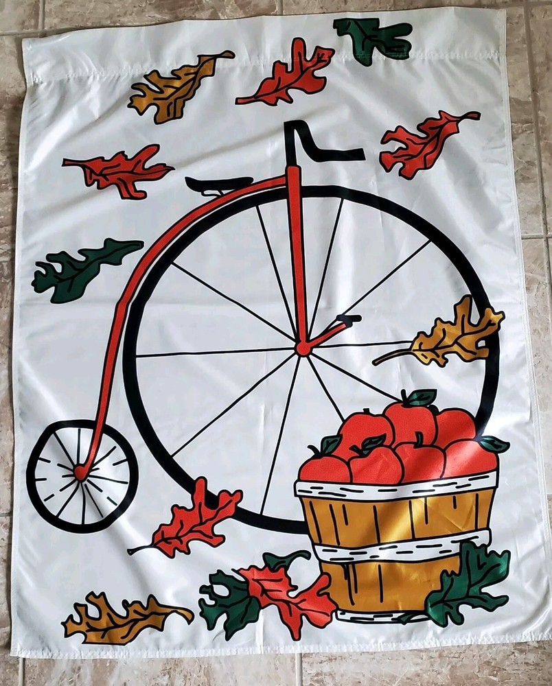 Fall-Themed Outdoor Flag 31x39 Inches Seasonal Decor