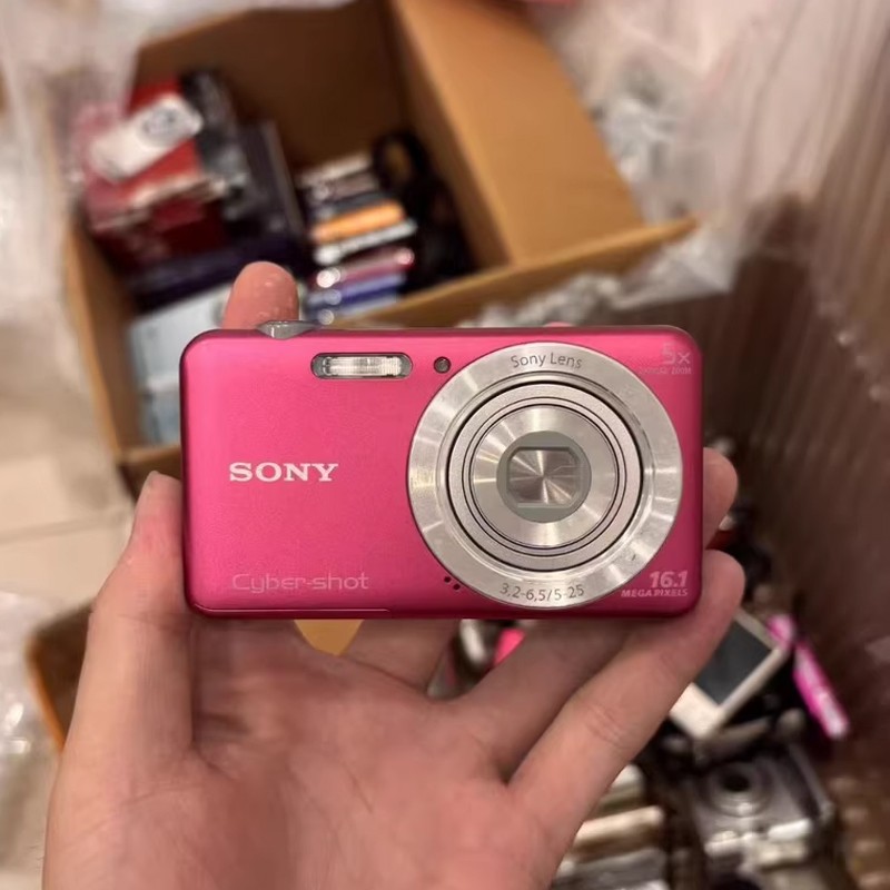 SONY Cyber-shot DSC-W710 16.1MP Digital Compact Camera 5x optical zoom PINK