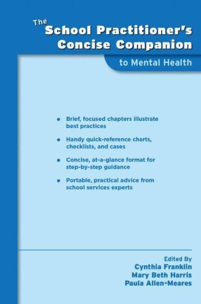 School Practitioner's Concise Companion to Mental Health, Paperback by Frankl...