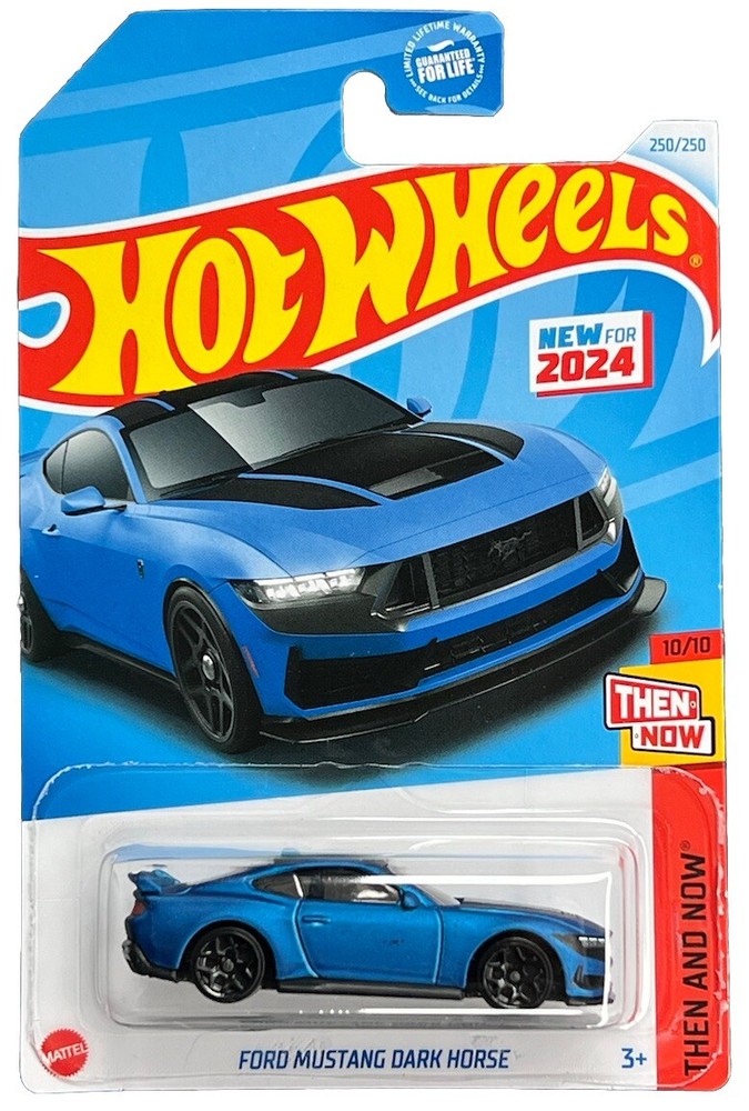 HOT WHEELS FORD MUSTANG DARK HORSE NEW 2024