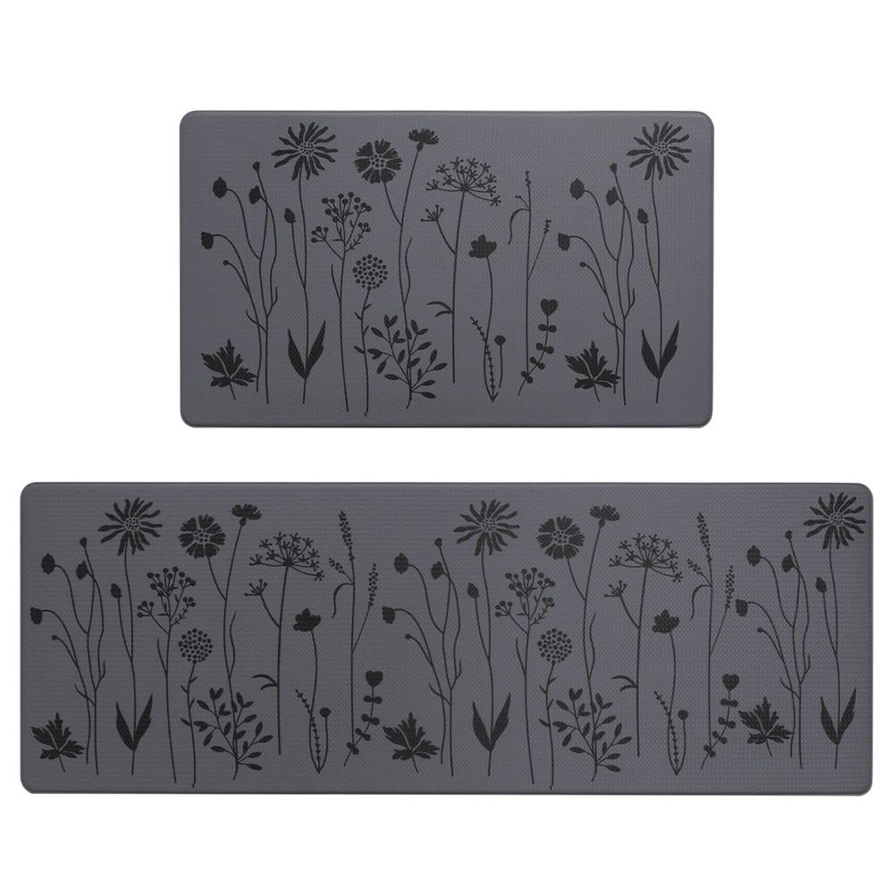 2 Piezas Alfombrilla, Impermeable Anti-Fatiga PVC Acolchado Alfombra Juegos para...