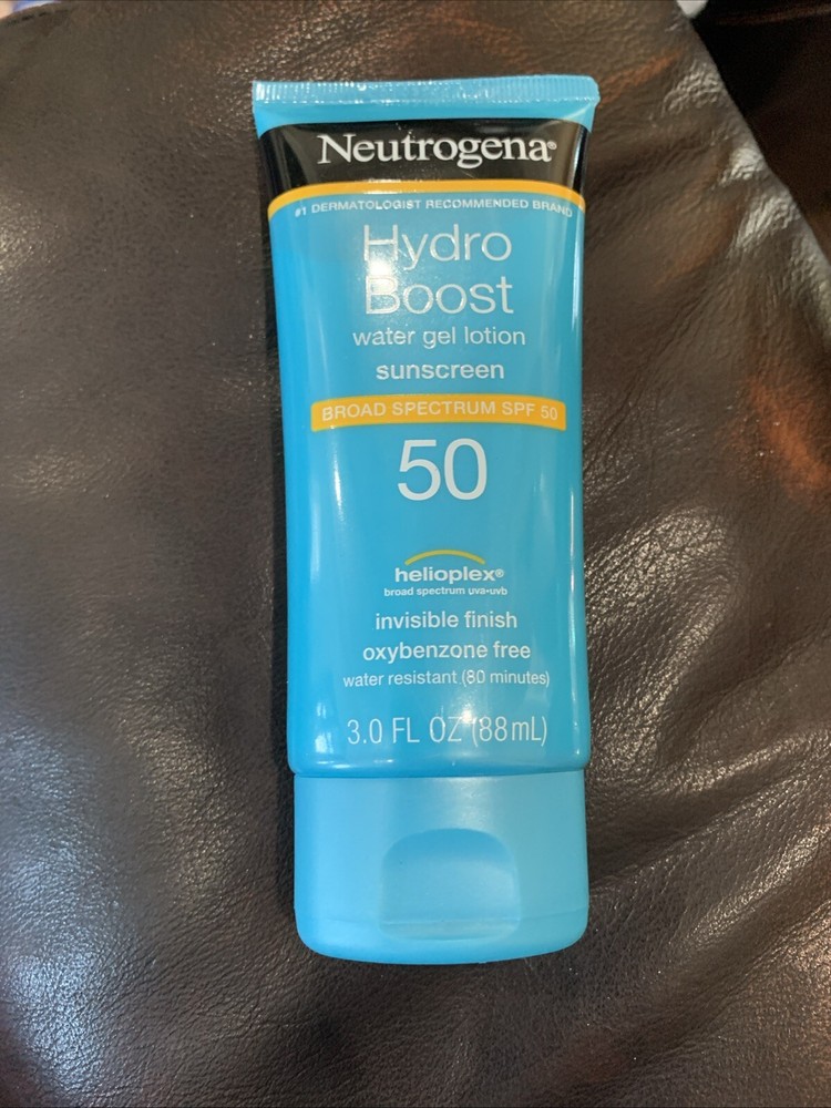 Neutrogena Hydro Boost Water Gel Lotion Sunscreen SPF 50 3 Oz By Neutrogena