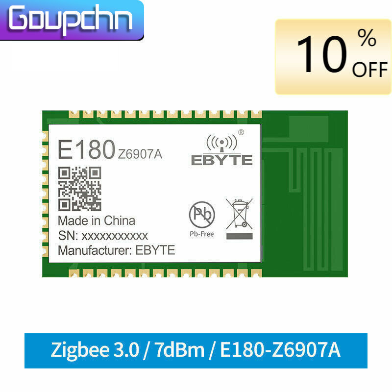 TLSR8269 IoT Wireless Soc Transceiver ZigBee 3.0 2.4GHz 7dBm 130m 32 Bit Module-image