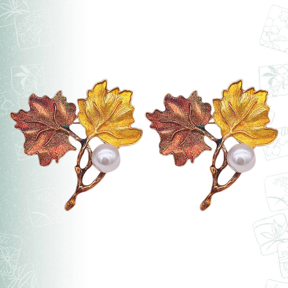 2 Pcs Bracelets Brooches and Pins for Women Designer Boutonniere