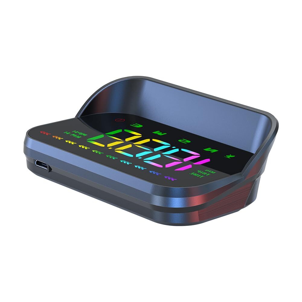 Universal GPS Car HUD Digital Speedometer MPH Head Up Display-image